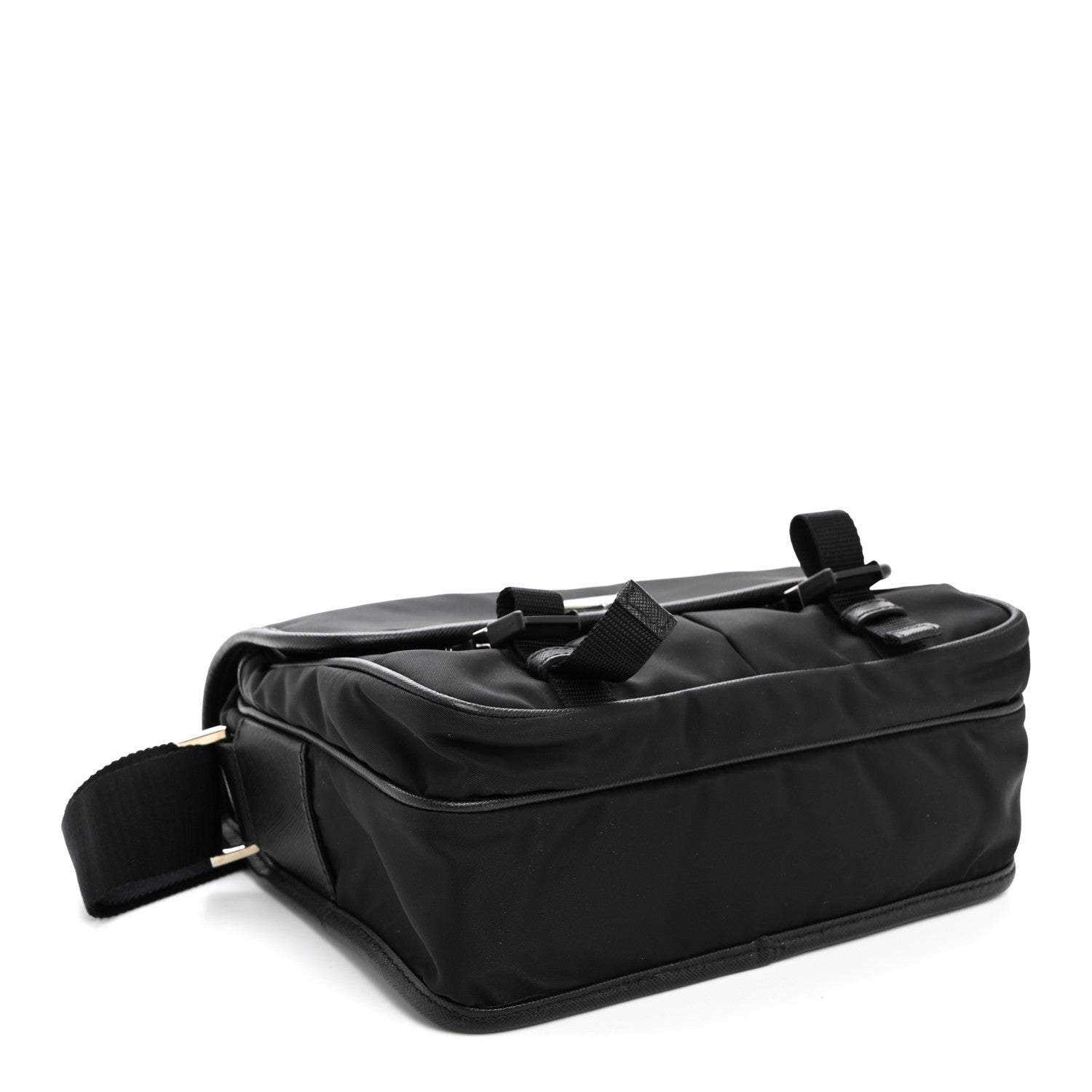 Prada Nylon and Saffiano Messenger Bag