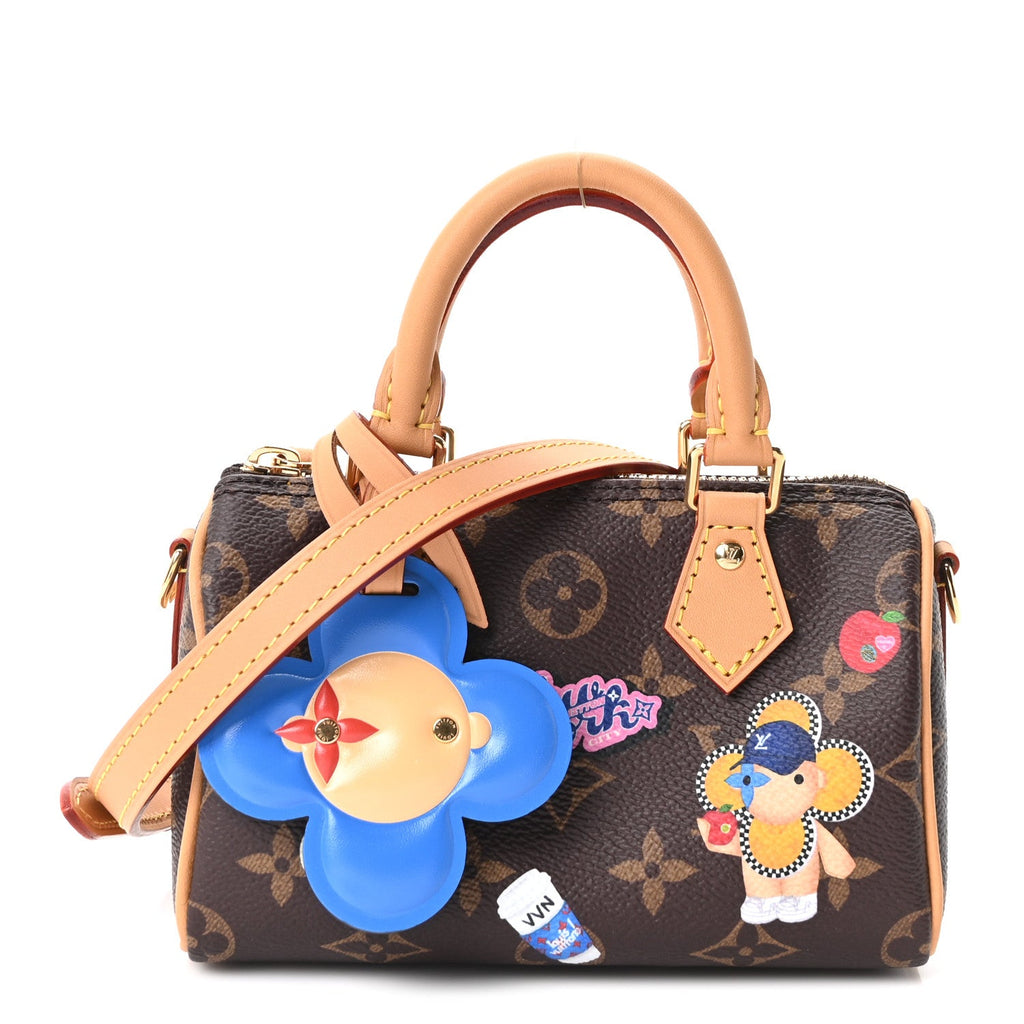 Louis Vuitton Monogram 57th Street NYC Nano Speedy Yellow Cab