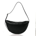 The Row Finely Grained Calfskin Jouvette Bag Black