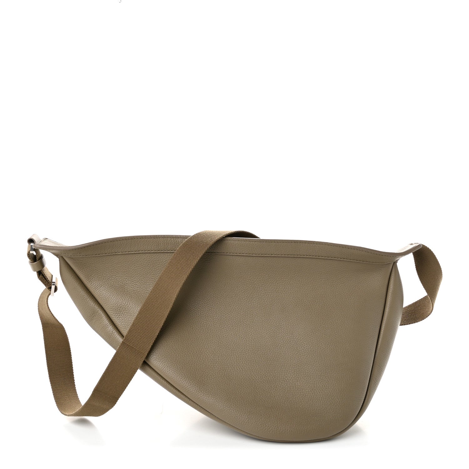 The Row Large Slouchy Banana Bag Military Beige