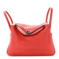 Hermès Taurillon Clemence Lindy 30 Rose Jaipur