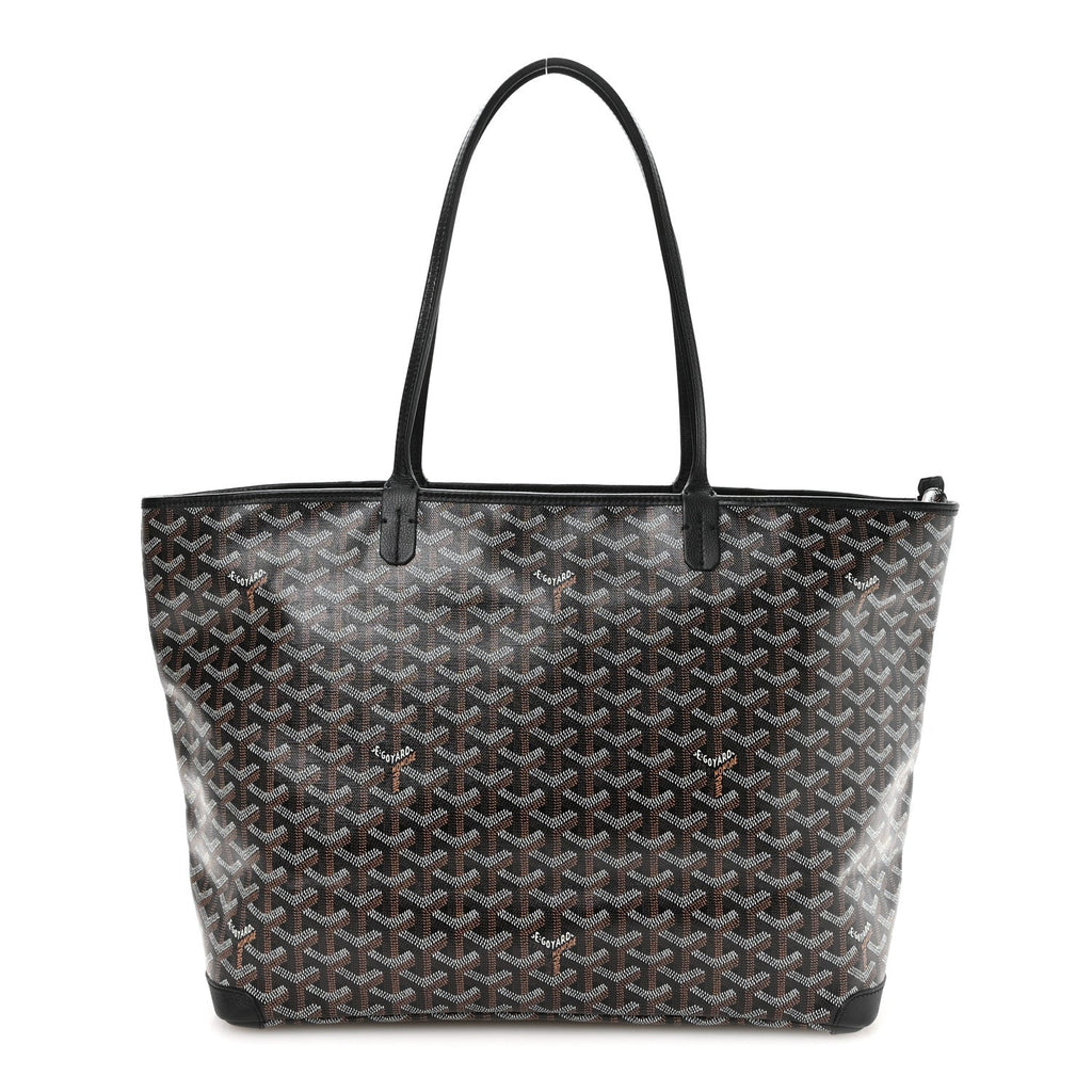 Goyard Artois MM Tote in Black Goyardine