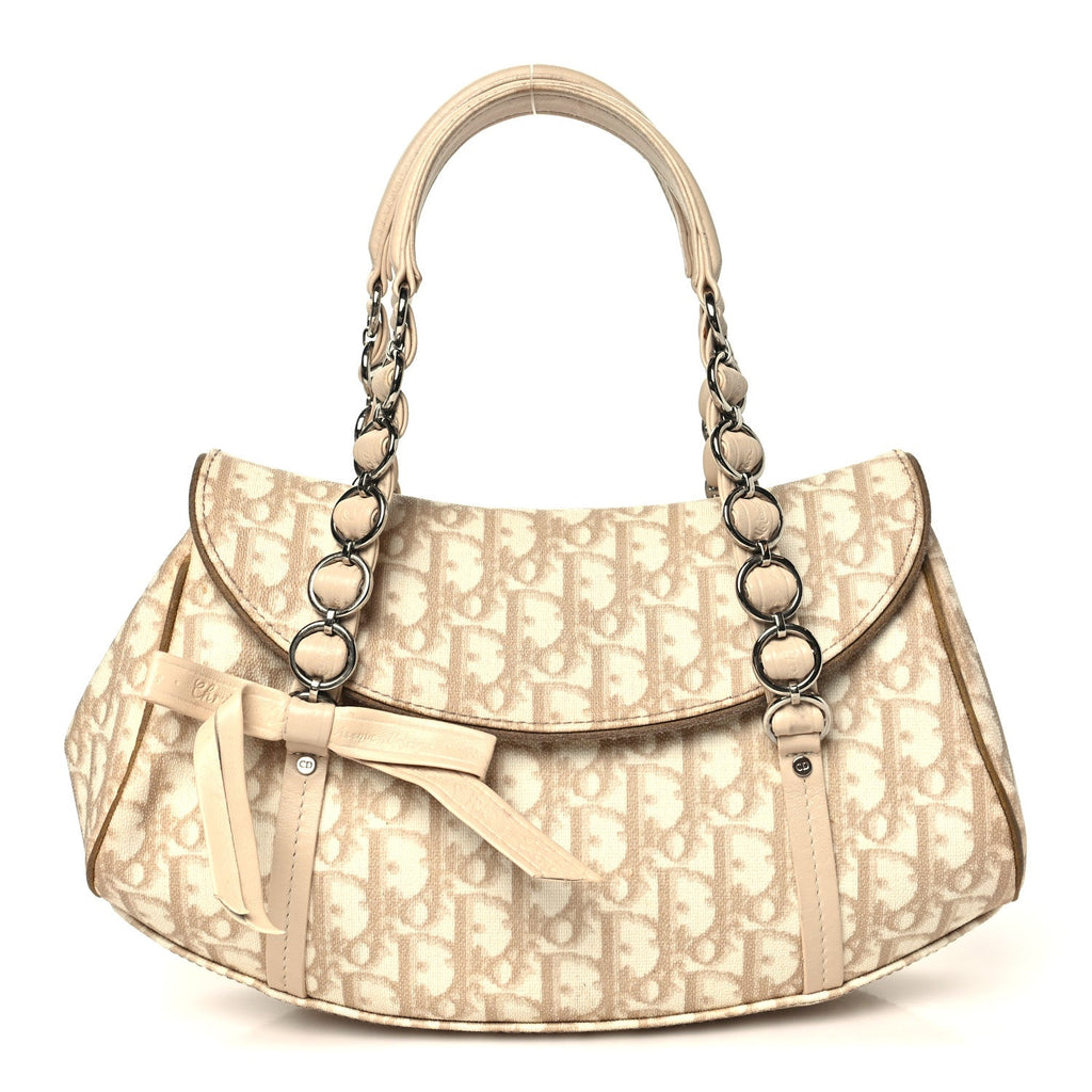 Dior Monogram Romantique Trotter Bag Rose