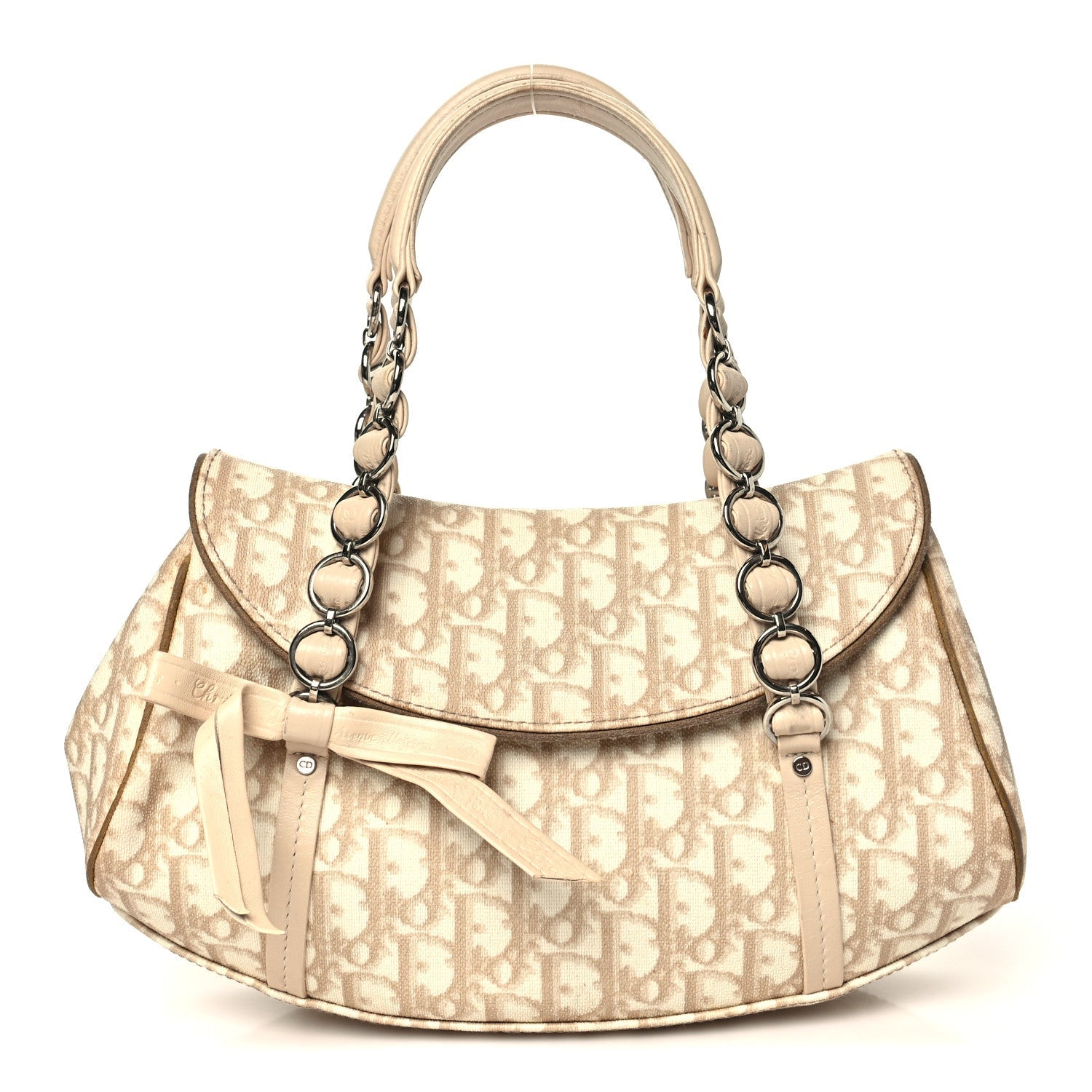 Dior Monogram Romantique Trotter Bag Rose