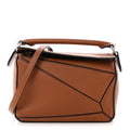 Loewe Calfskin Mini Puzzle Bag Tan