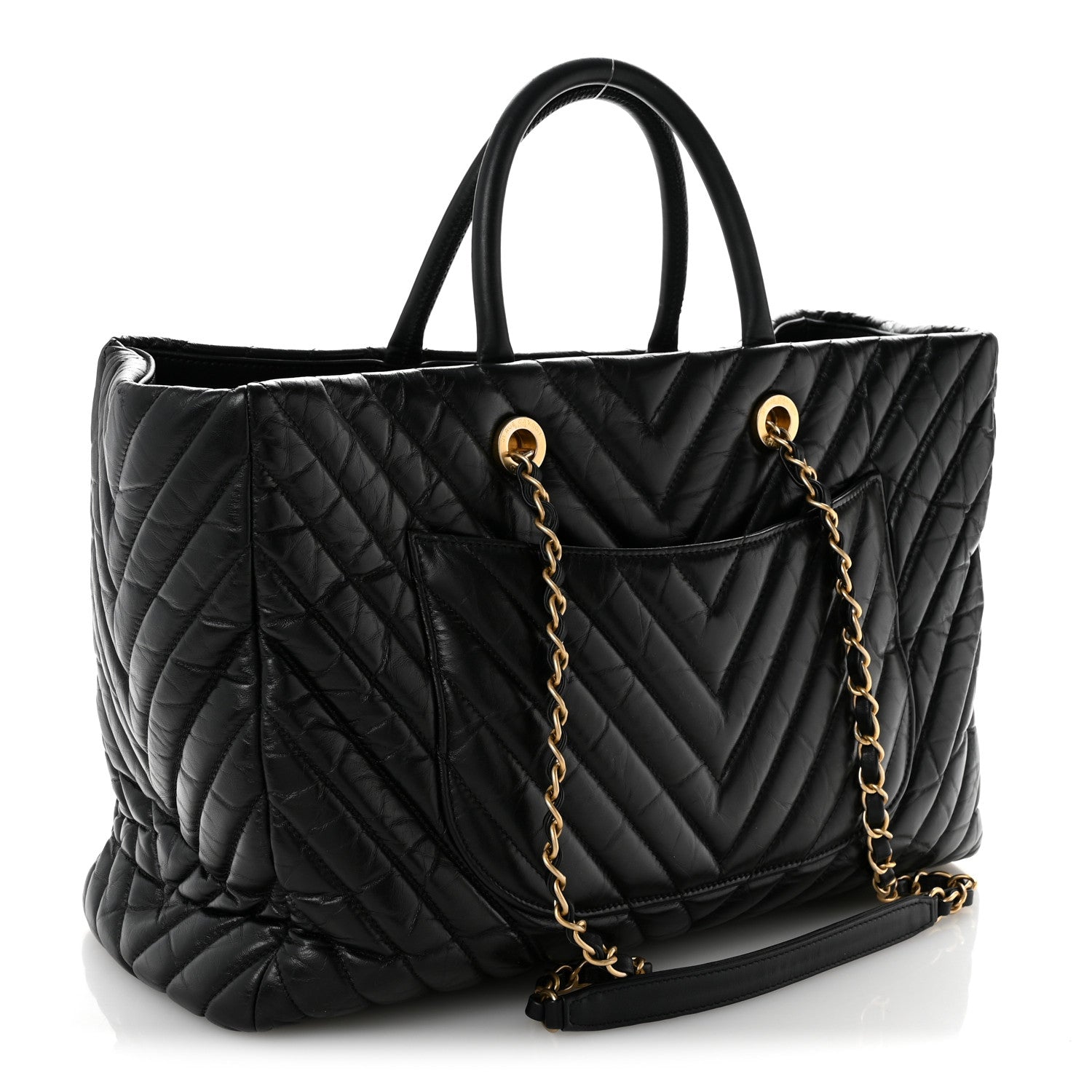 CHANEL COCO HANDLE LARGE SHOPPING BAG