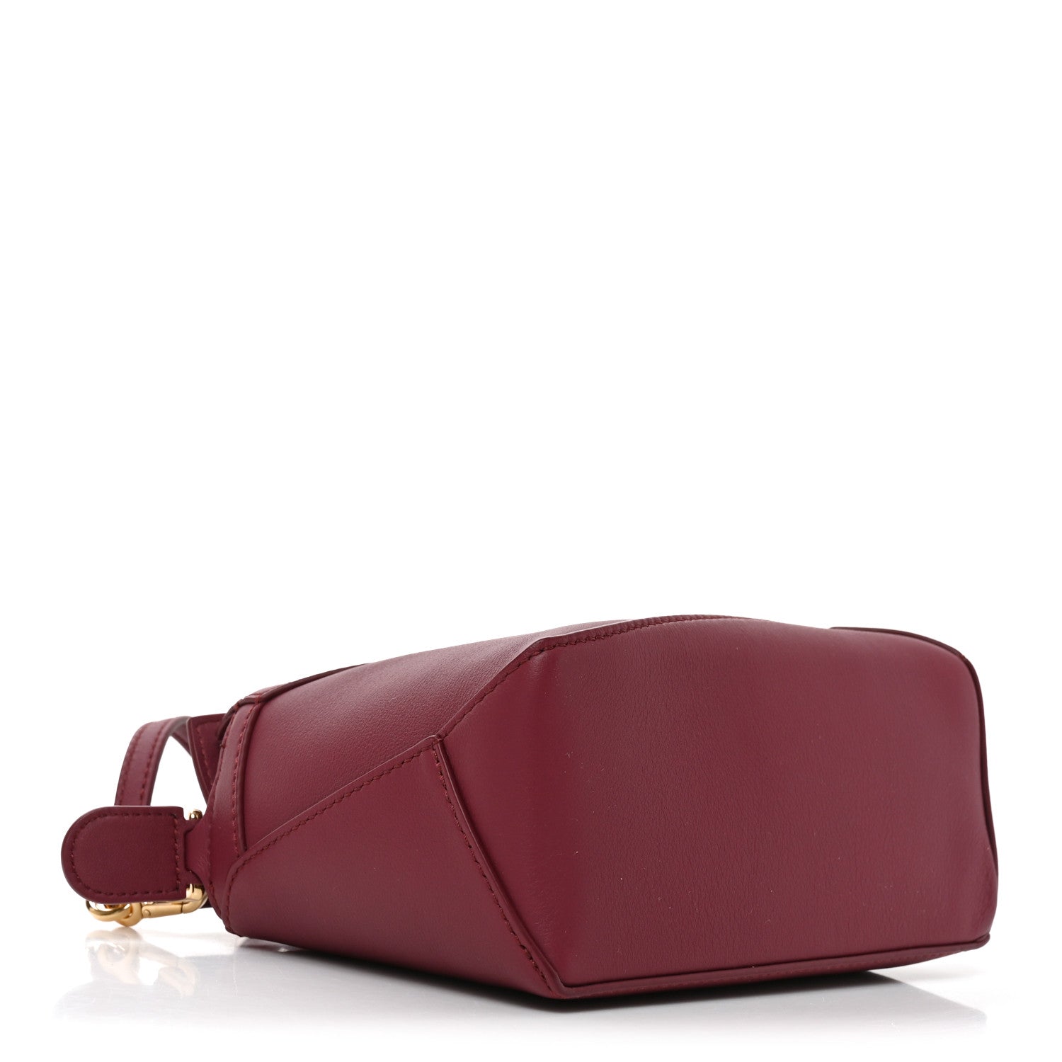 Loewe Calfskin Mini Puzzle Edge Bag Crimson