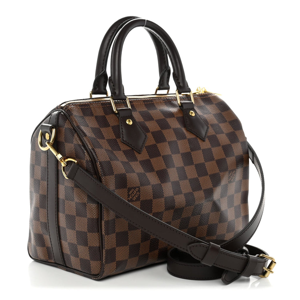 Louis Vuitton Damier Ebene Speedy Bandouliere 25