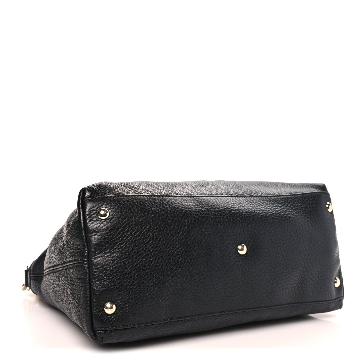 Gucci Cellarius Calfskin Small Soho Top Handle Satchel Black