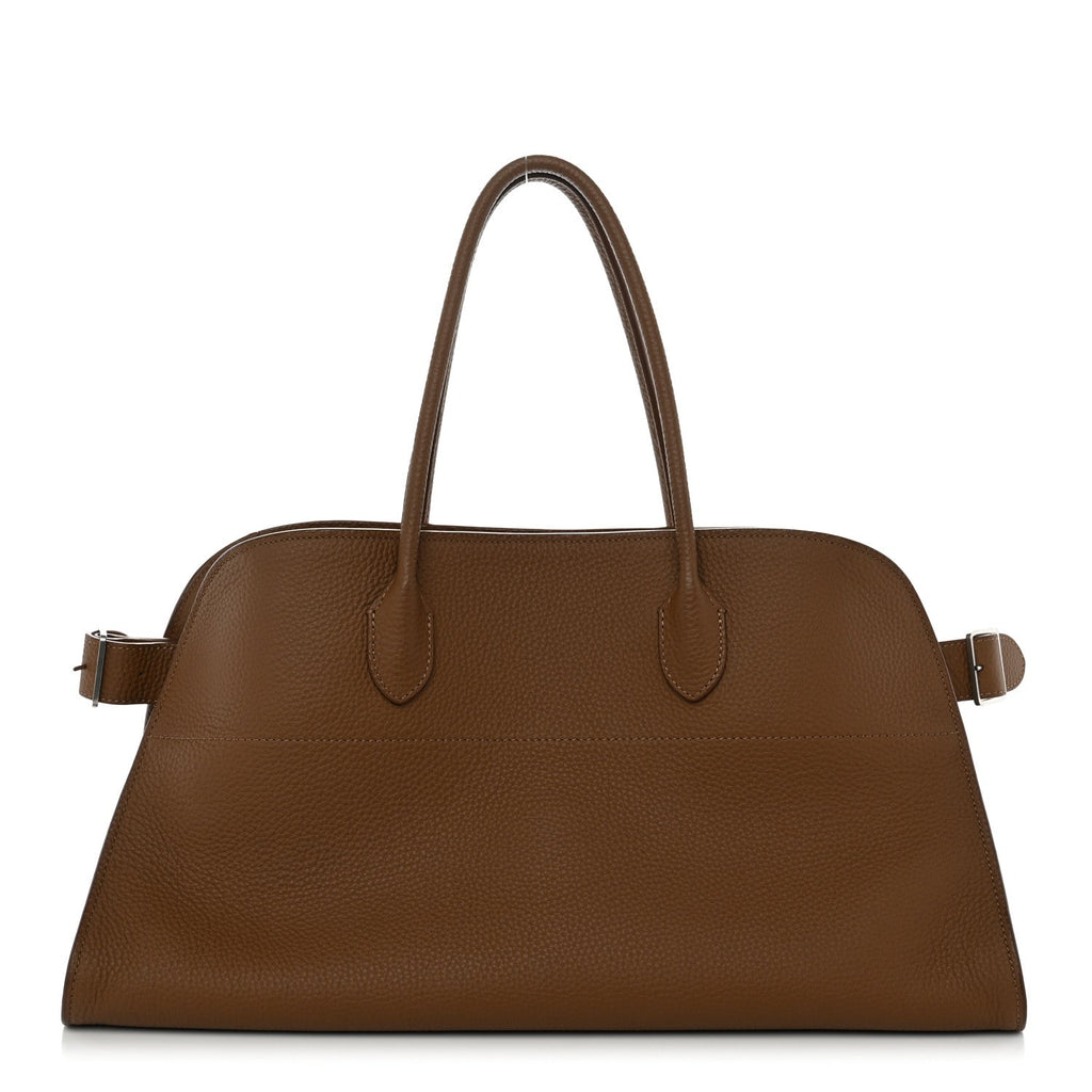 The Row Grained Calfskin EW Margaux Rubber