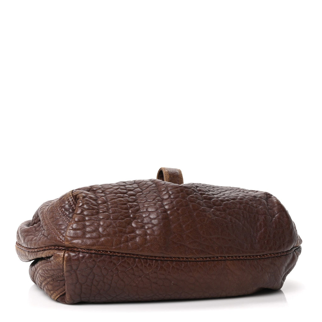 Fendi Nappa Nuvolata Spy Cognac
