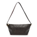 Saint Laurent Canvas Smooth Calfskin Le Monogramme Crossbody Bag Chestnut