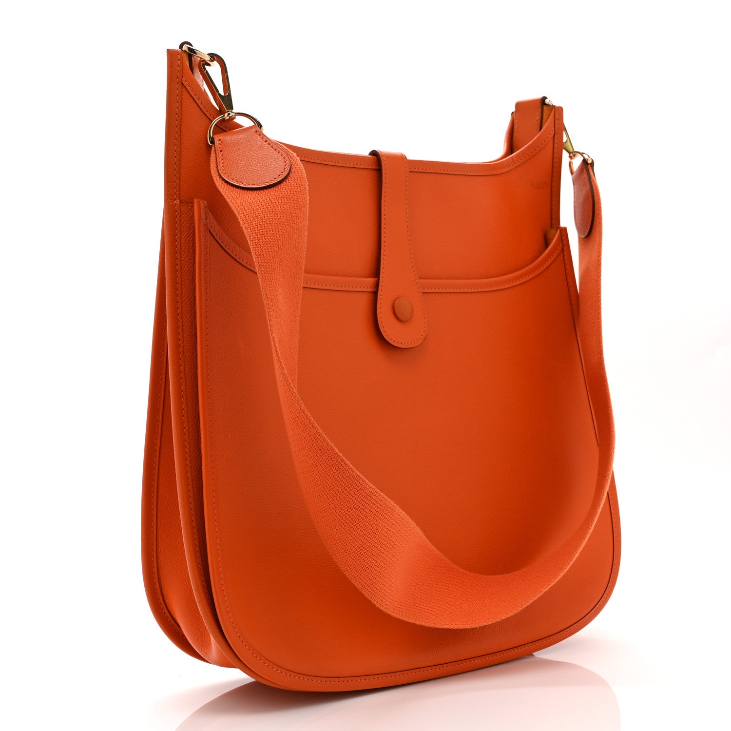 Hermès Epsom Evelyne II GM Orange