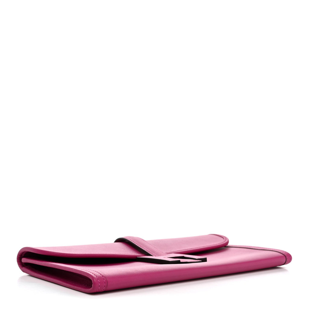 Hermès Swift Jige Elan 29 Clutch Rose Pourpre