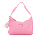 Prada Tessuto Nylon Mini Re-Edition 2000 Bag Begonia