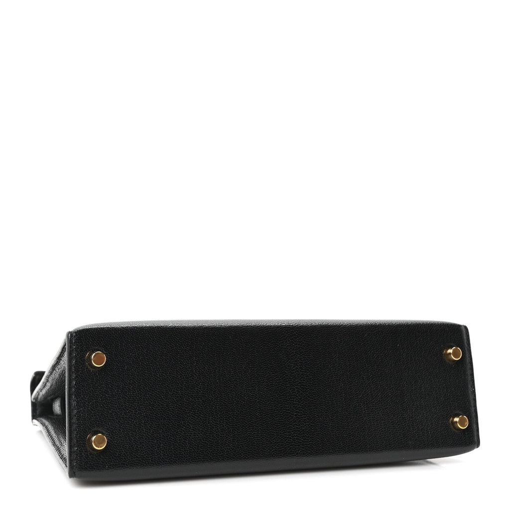 Hermès Chevre Chamkila Mini Kelly Sellier 20 Black