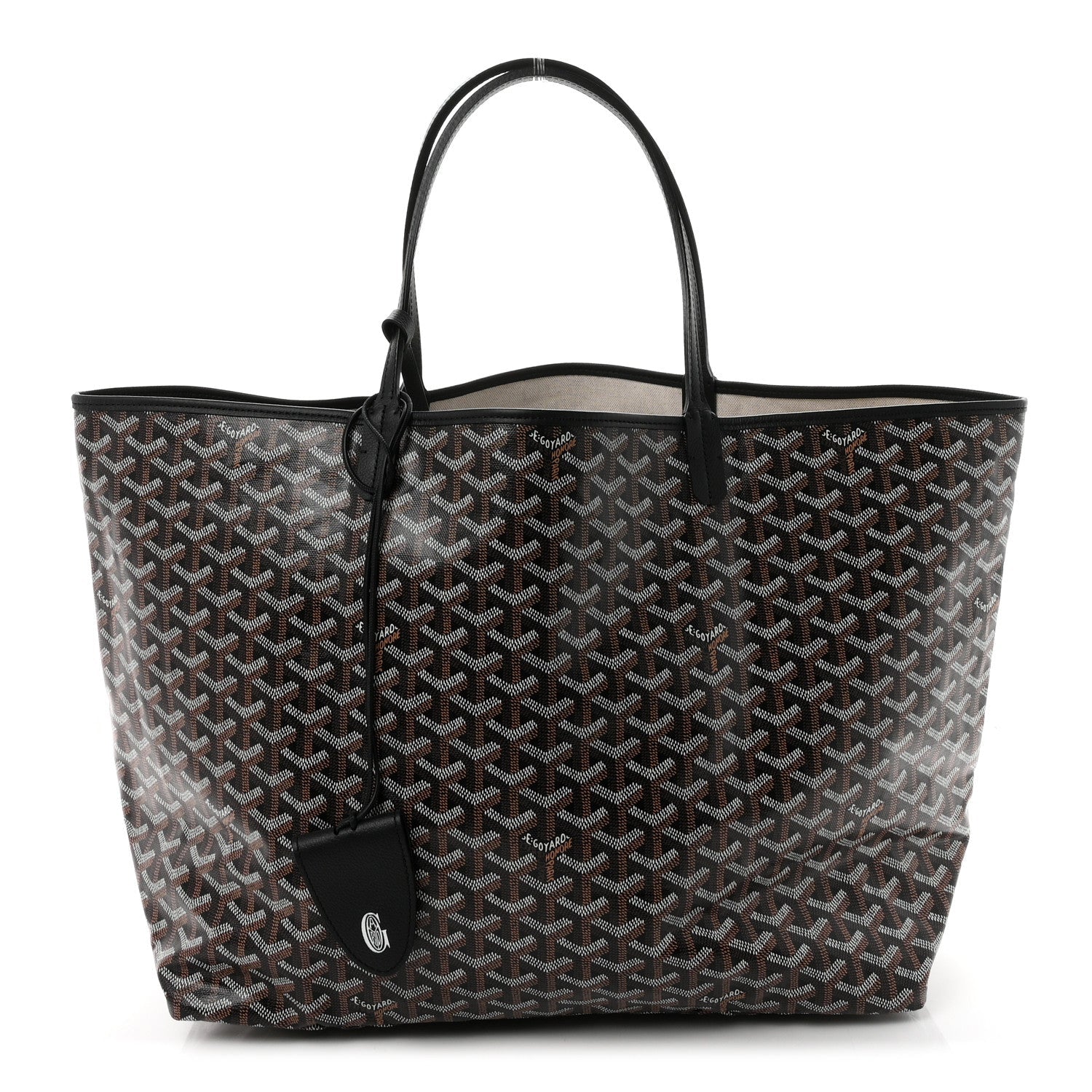 Goyard Goyardine Saint Louis GM Black