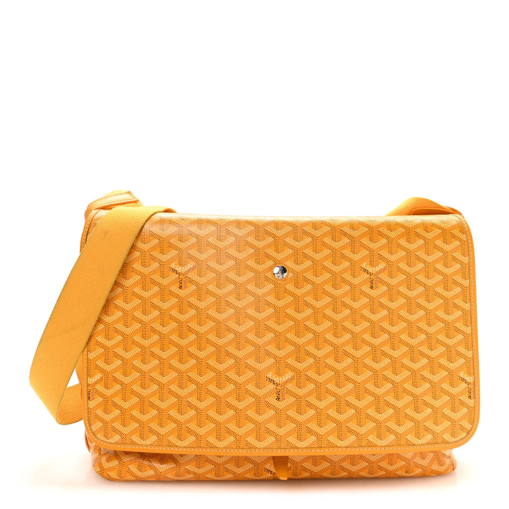 Goyard Goyardine Capetien Messenger Bag Yellow