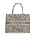 Dior Oblique Medium Book Tote Grey