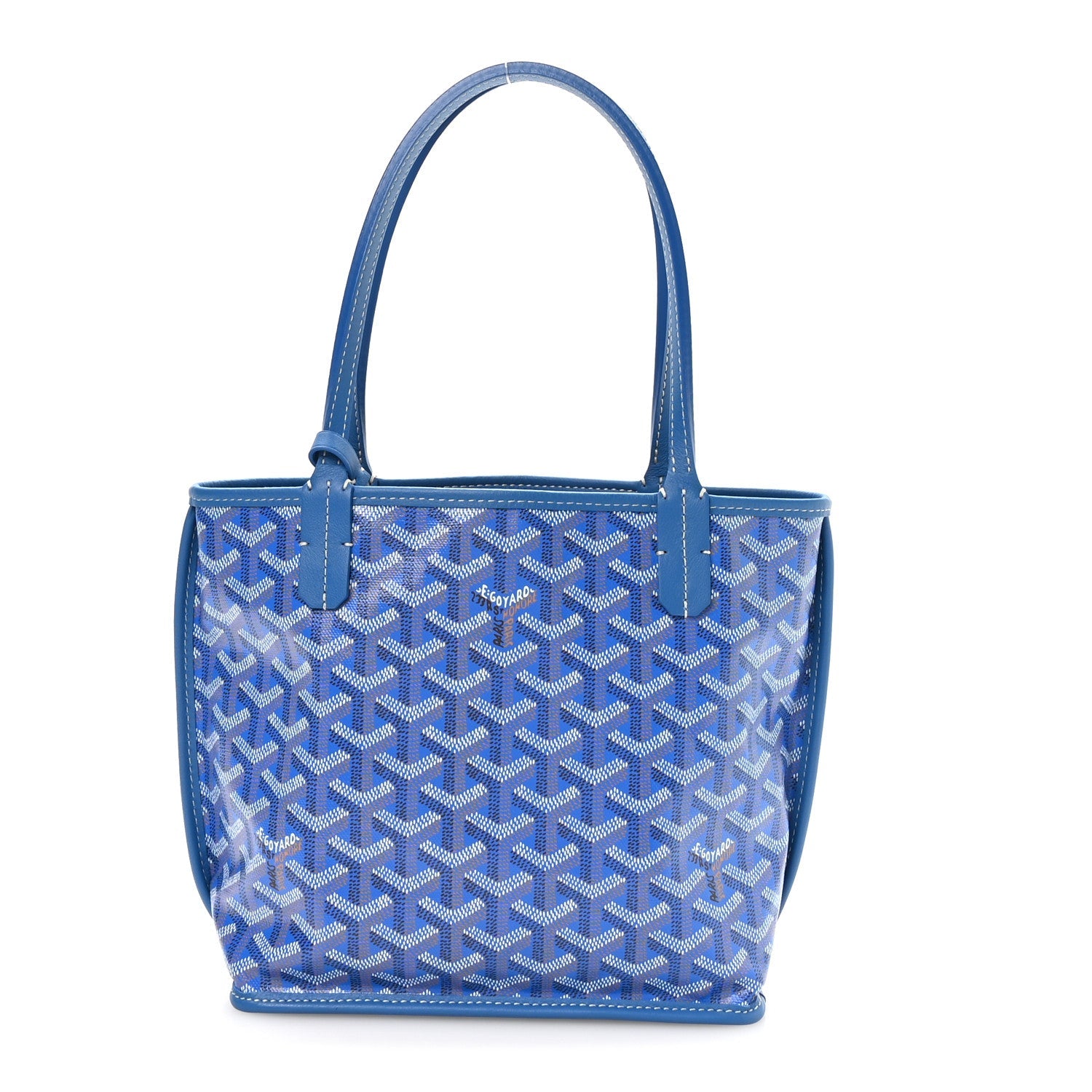 Goyard Goyardine Reversible Mini Anjou Sky Blue