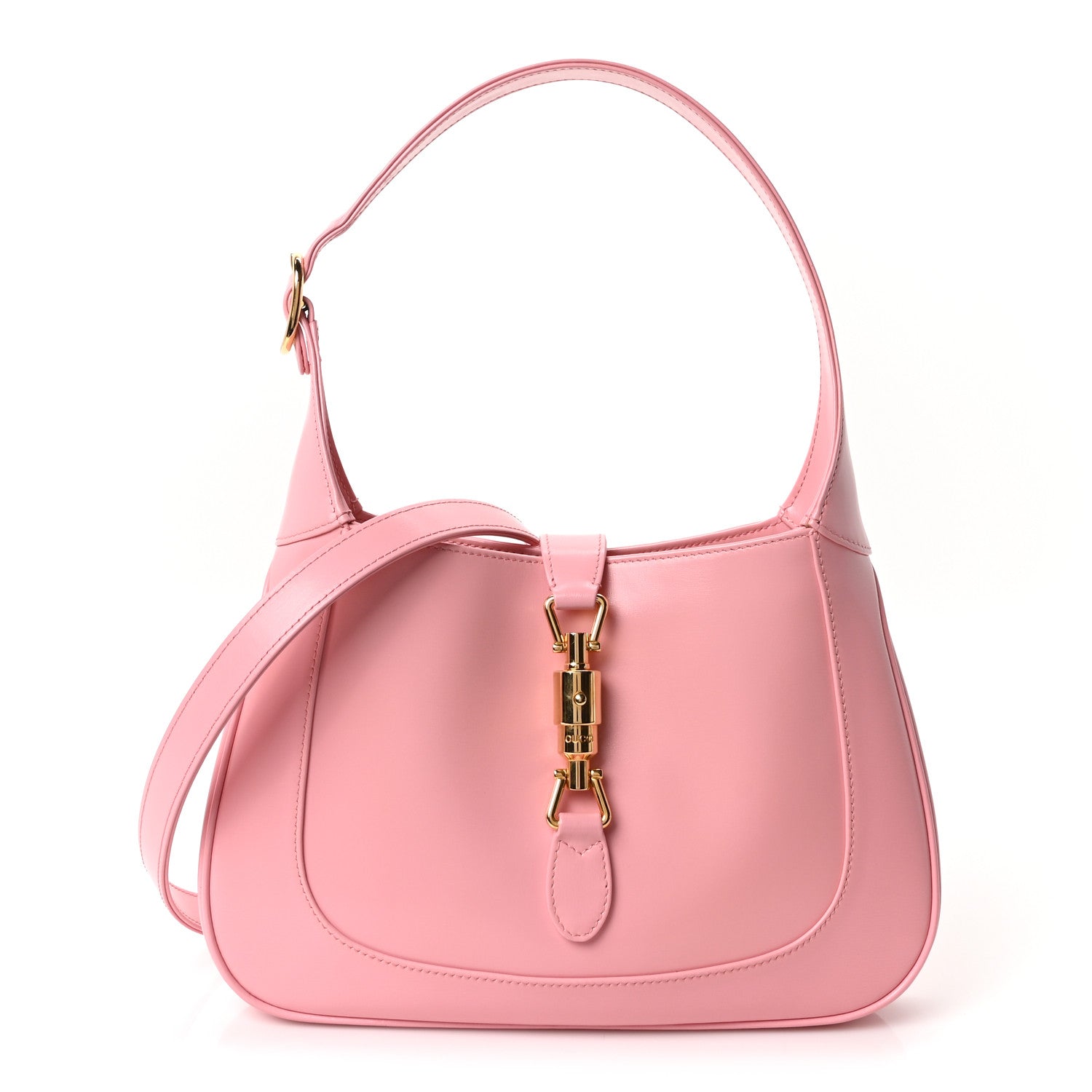 Gucci Boarded Dyana Lux Calfskin Small Jackie 1961 Hobo Wild Rose