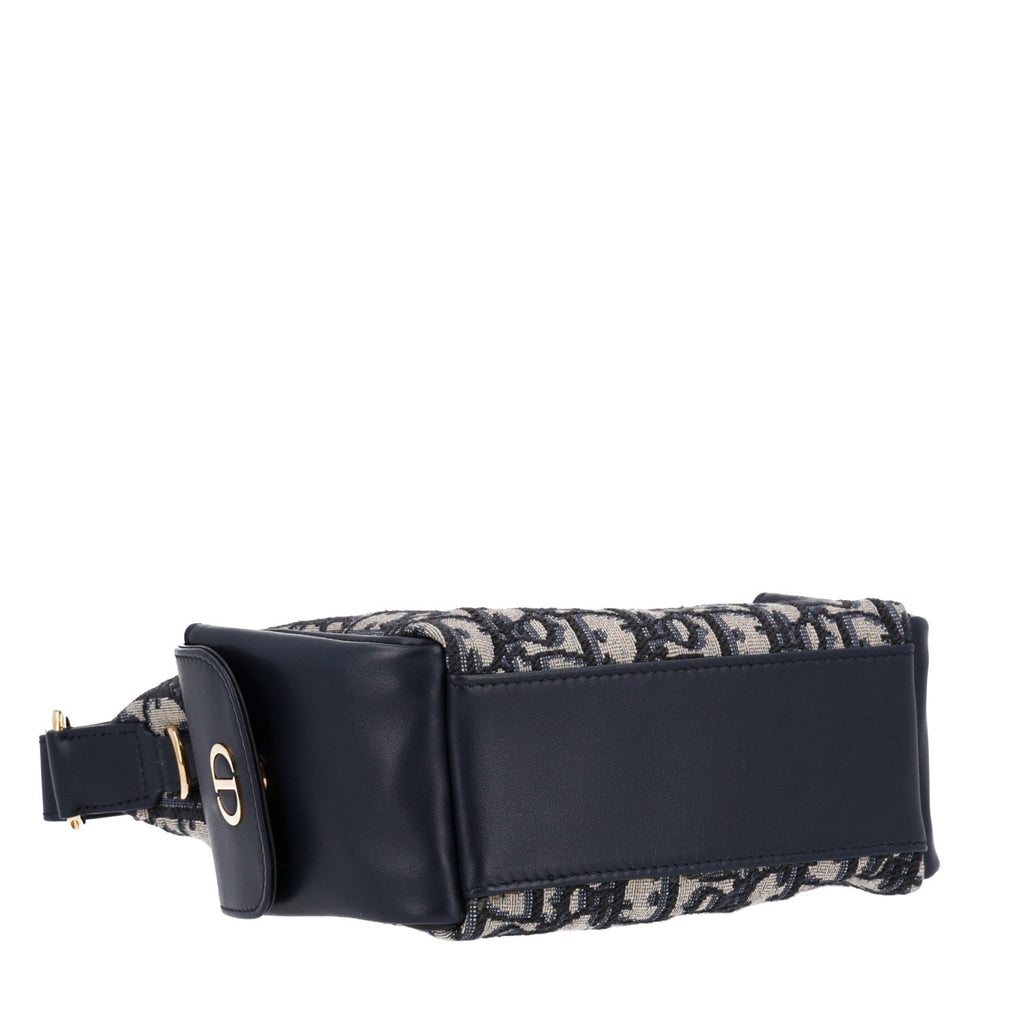 Dior Oblique Jacquard Smooth Calfskin Mini D-Dream Blue