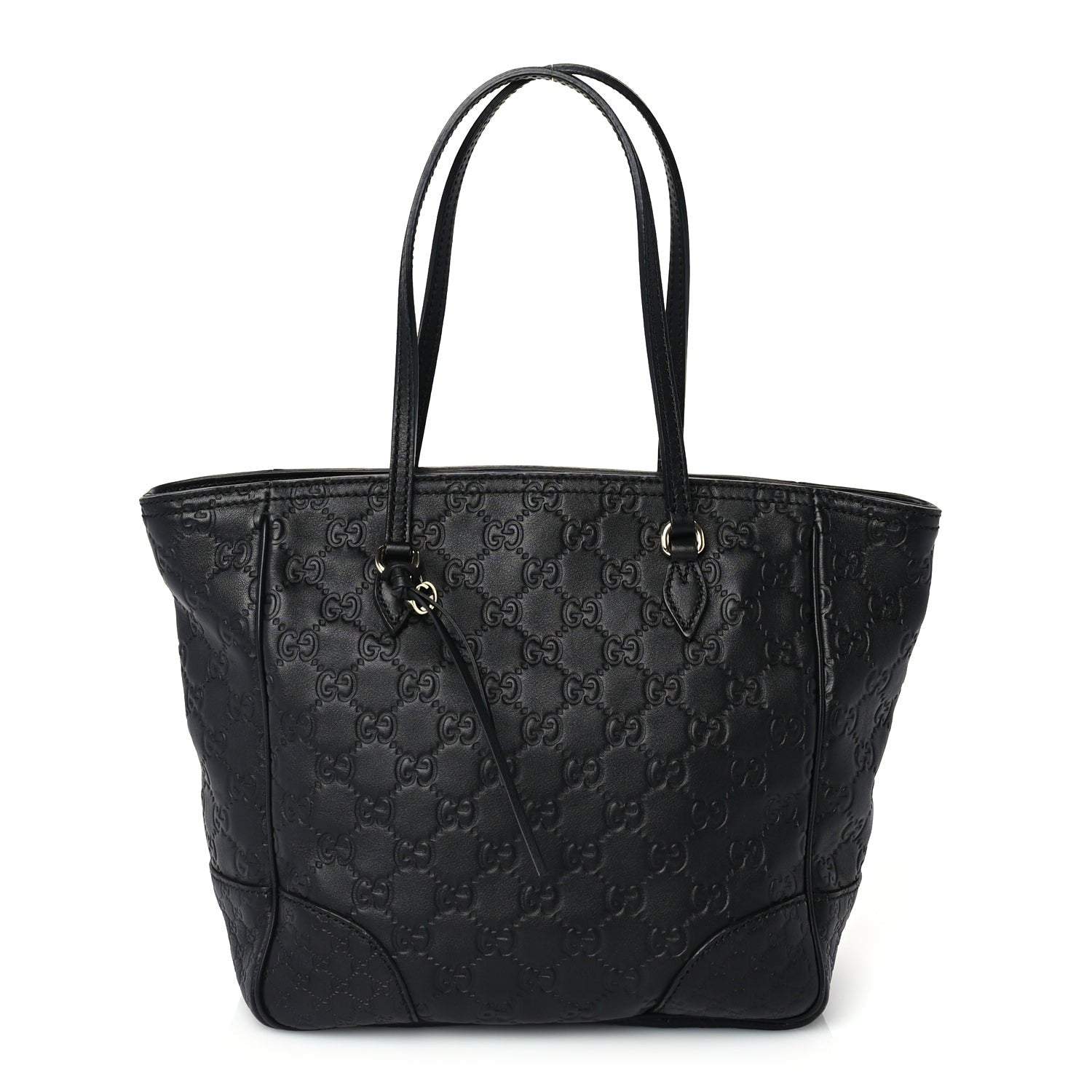 Guccissima Small Bree Zippered Tote Black