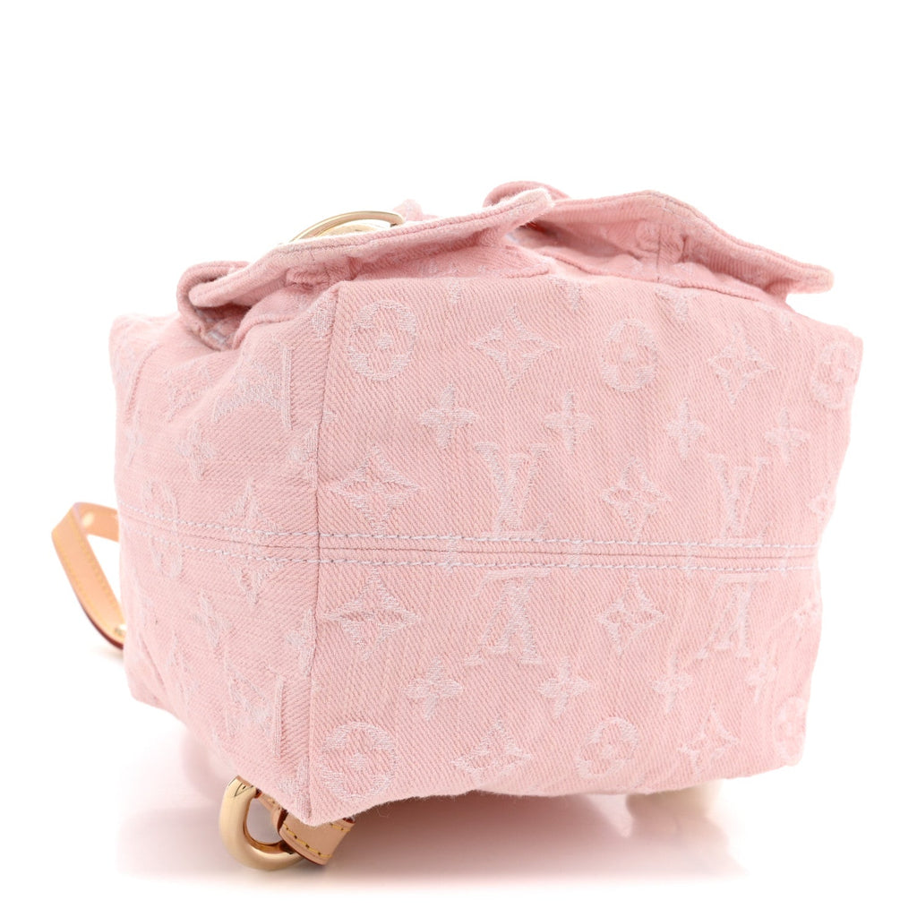 Louis Vuitton Denim Venice Backpack Washed Pink