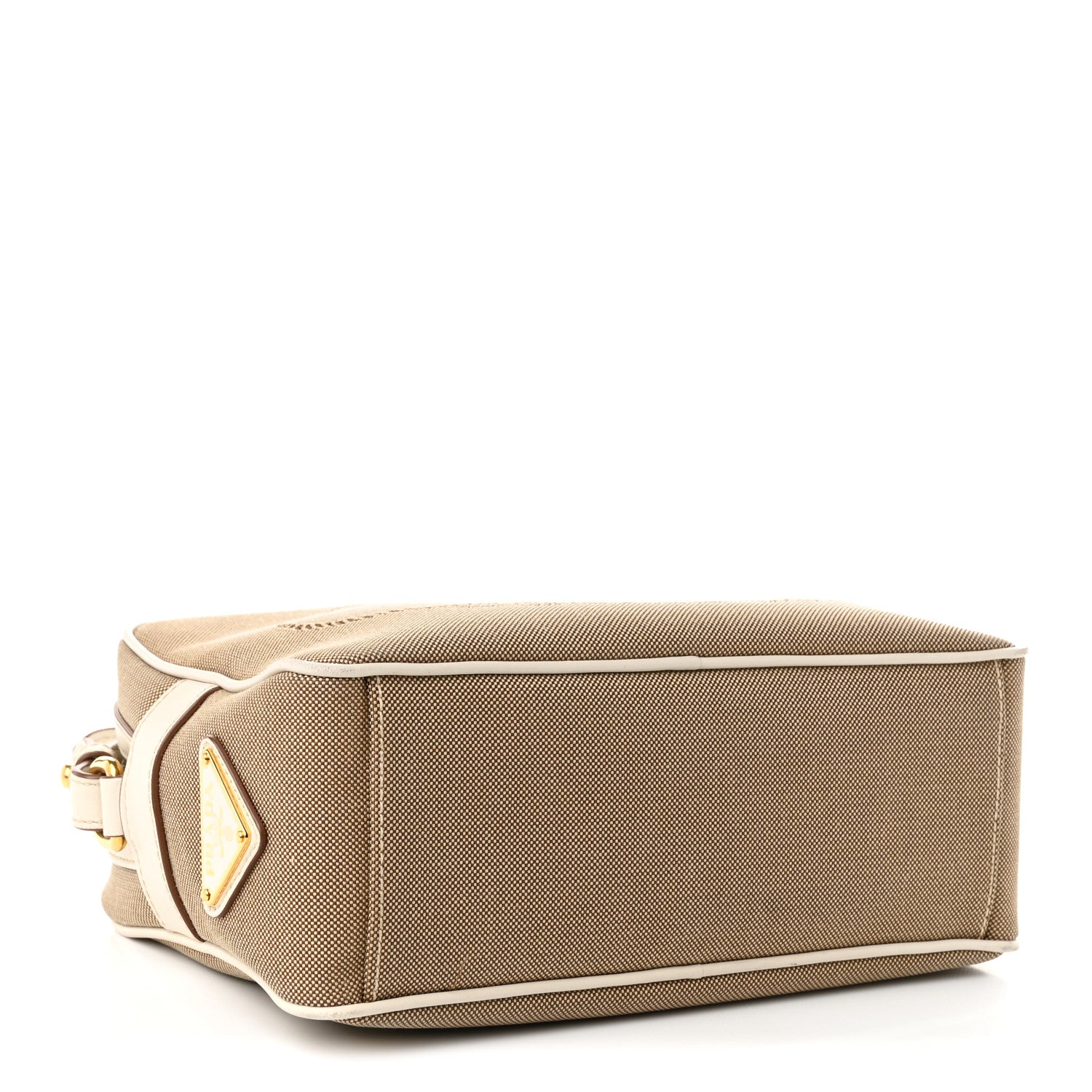 Prada Jacquard Logo Camera Bag Corda Talco
