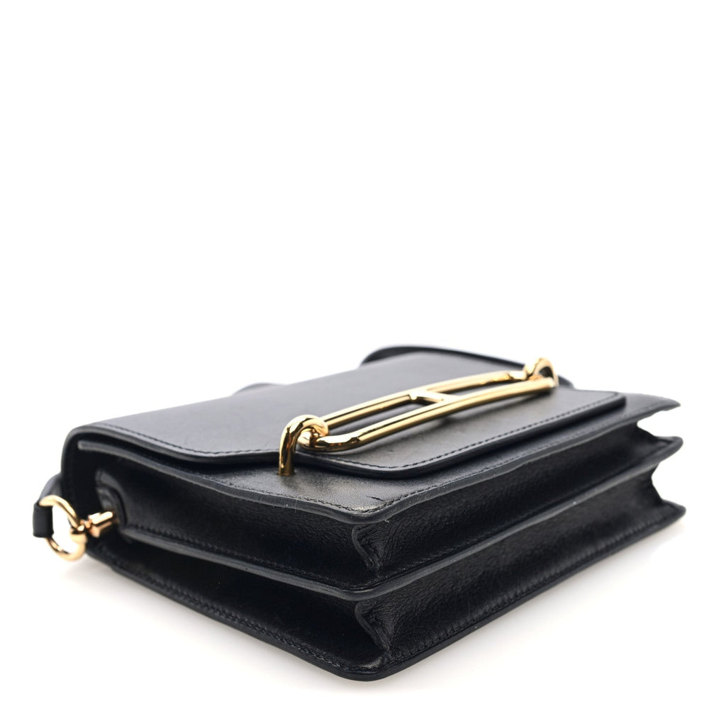 Hermès Evercolor Mini Sac Roulis Black