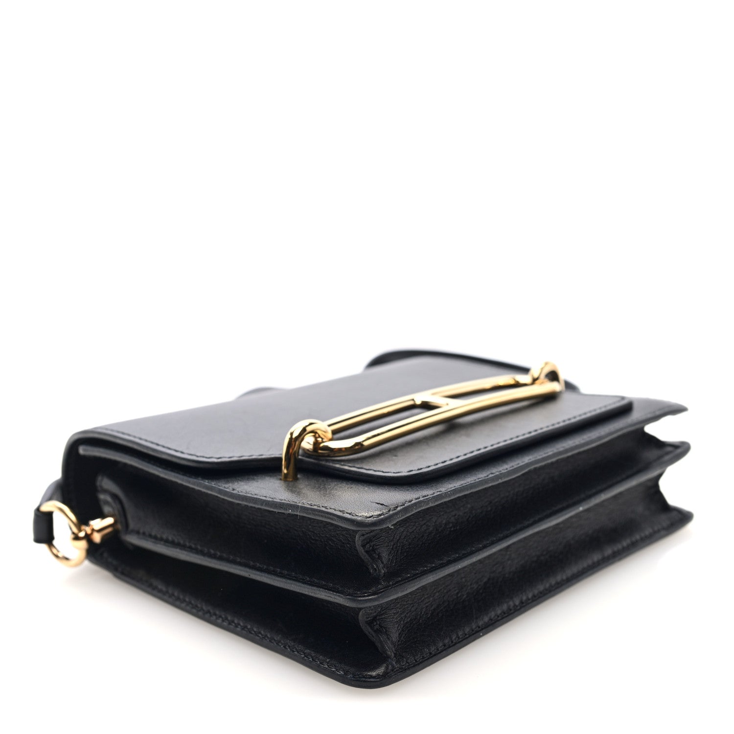 Hermès Evercolor Mini Sac Roulis Black