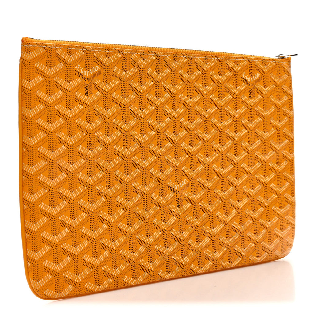 Goyard Goyardine Senat Pochette MM Yellow