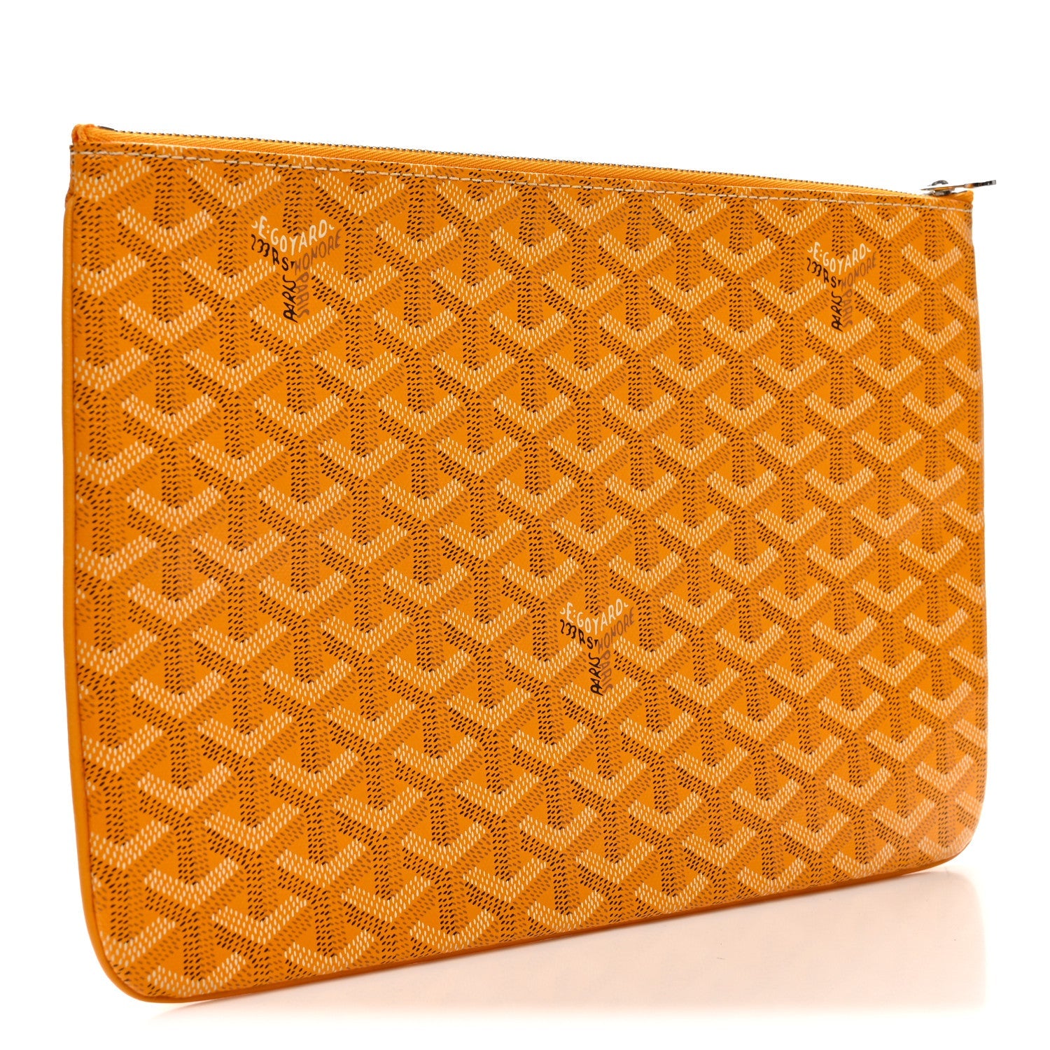Goyard Goyardine Senat Pochette MM Yellow