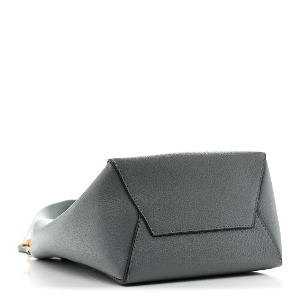 Celine Soft Grained Calfskin Small Sangle Bucket Bag Cloud