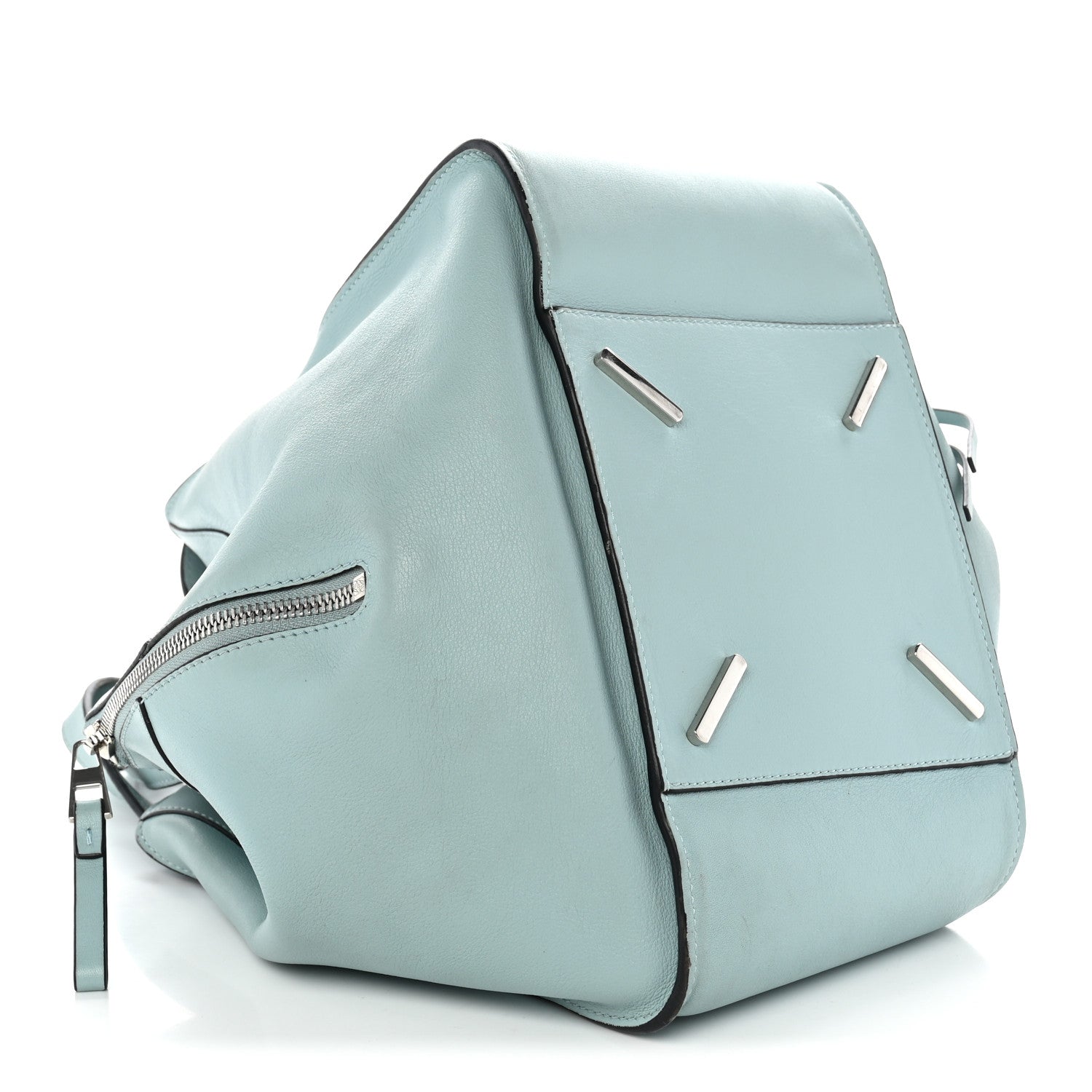 Loewe Calfskin Small Hammock Shoulder Bag Aqua