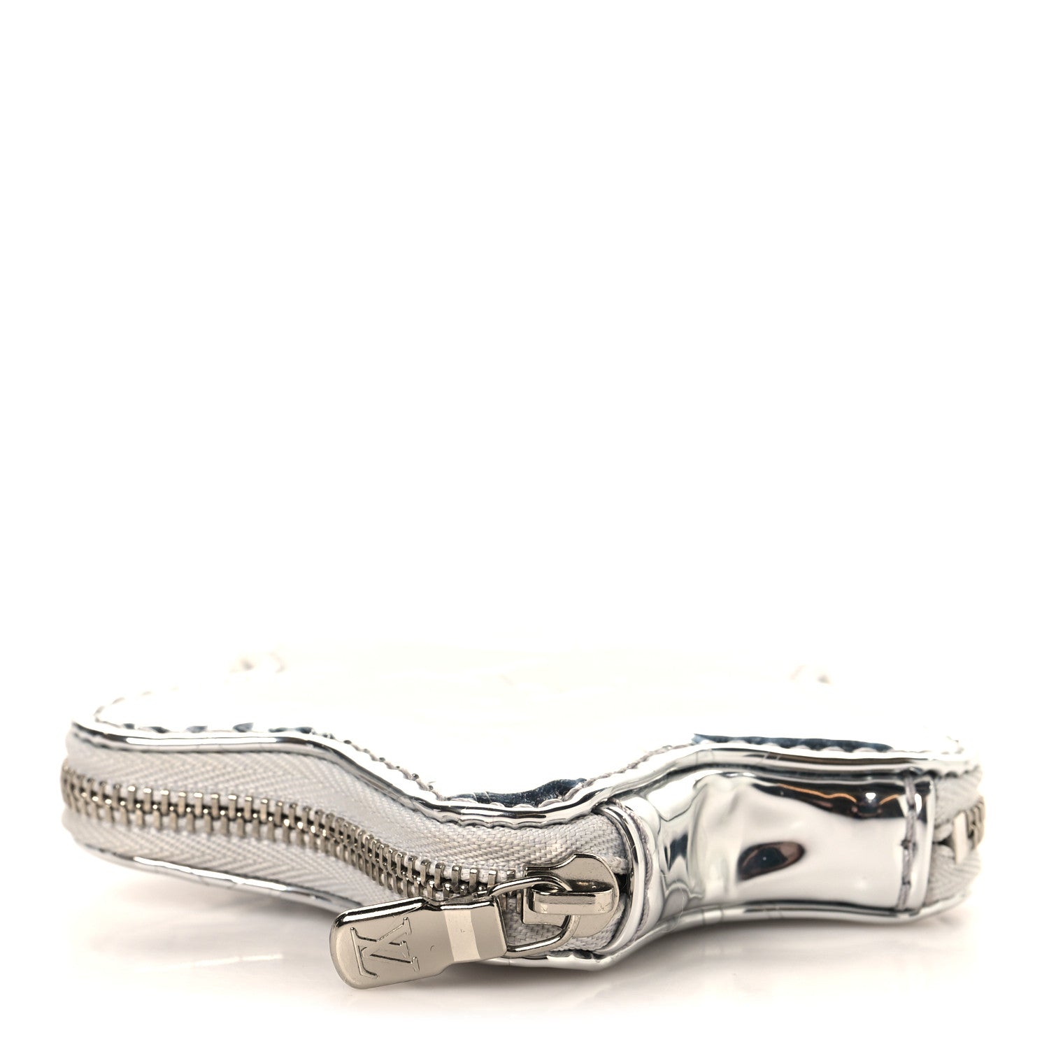 Louis Vuitton Monogram Spark Coin Purse Silver