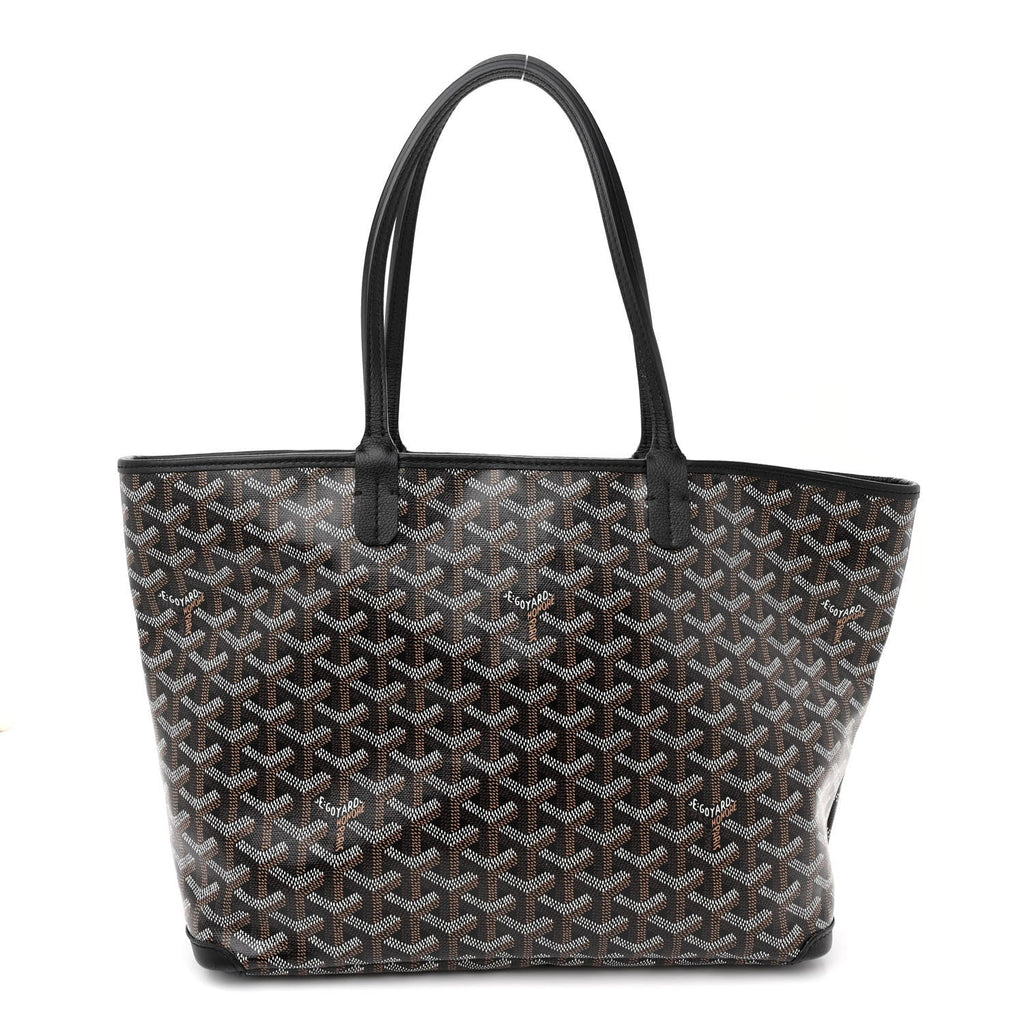 Goyard Artois PM Tote in Black Goyardine