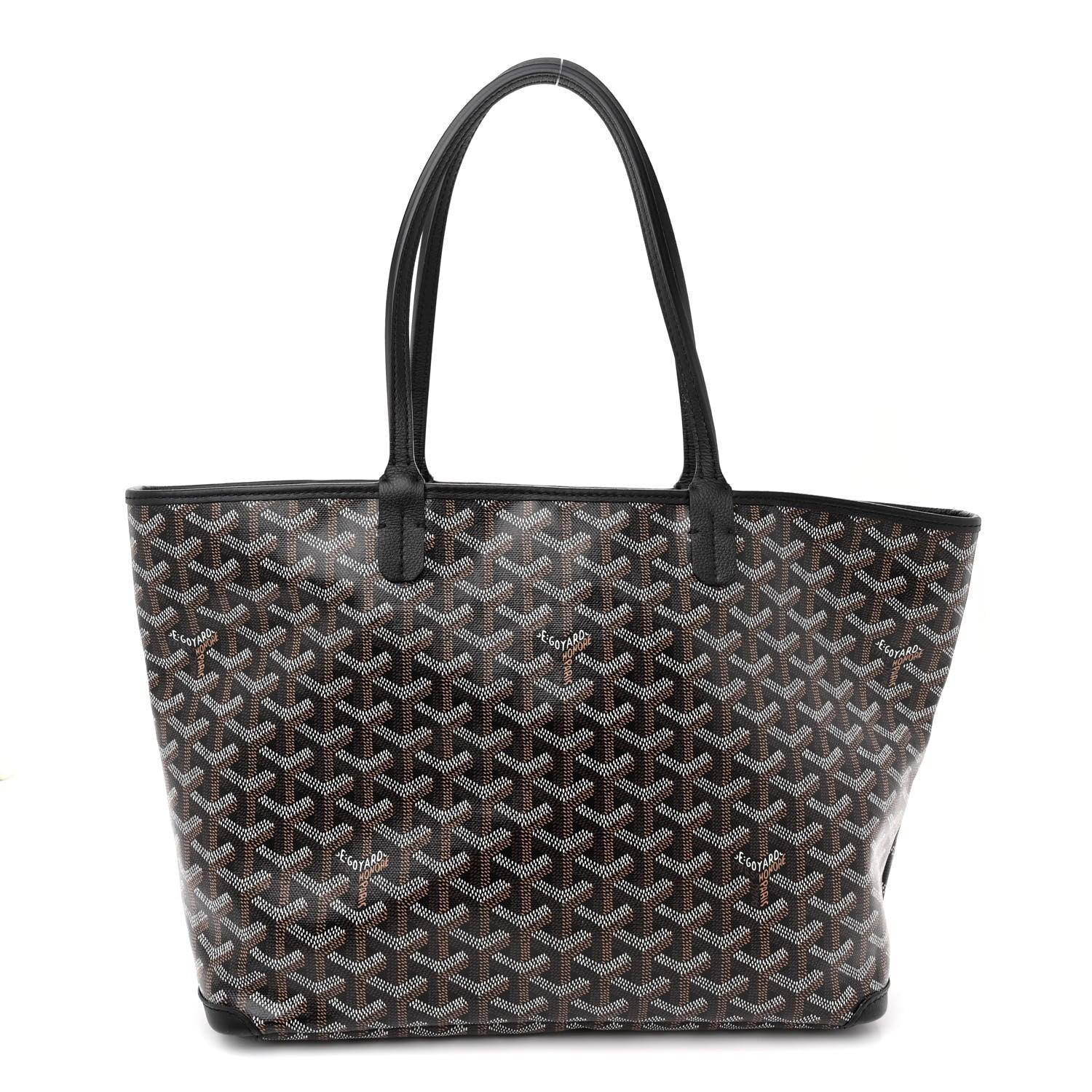 Goyard Artois PM Tote in Black Goyardine