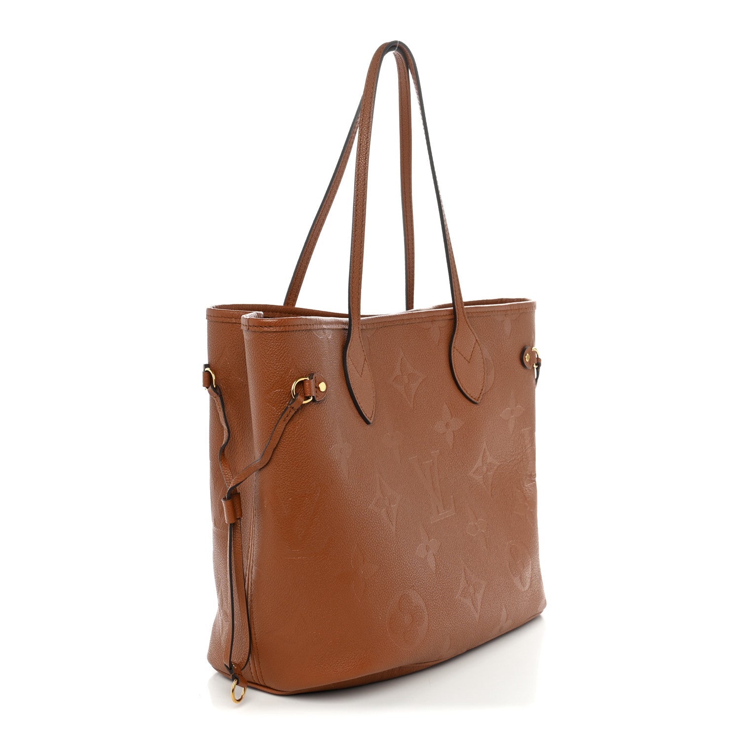 Louis Vuitton Empreinte Monogram Giant Neverfull MM Cognac