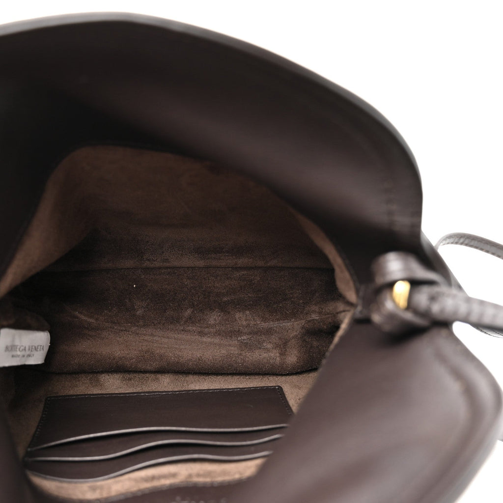 Bottega Veneta Smooth Calfskin Small Liberta Shoulder Bag Fondant