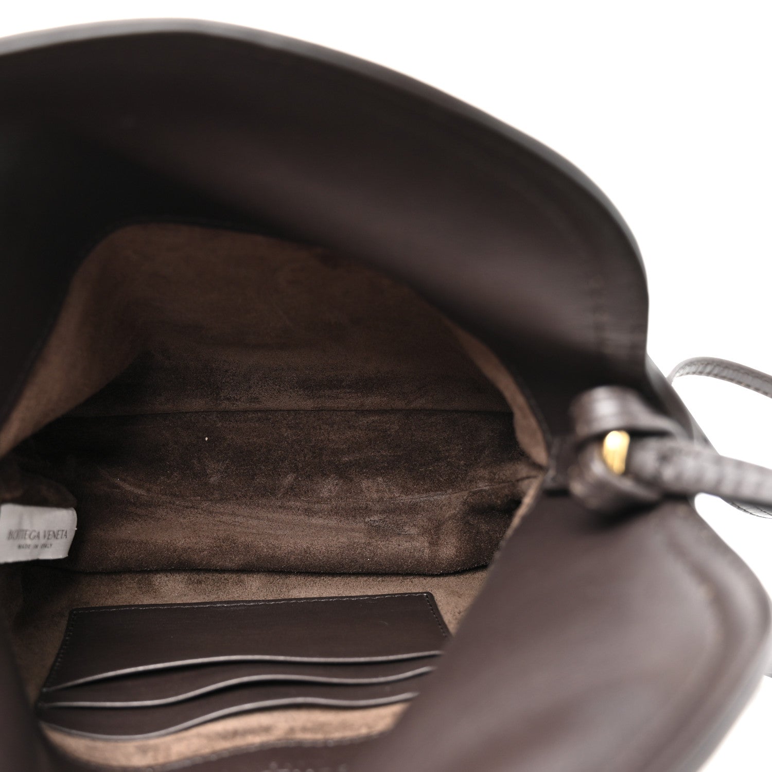 Bottega Veneta Smooth Calfskin Small Liberta Shoulder Bag Fondant