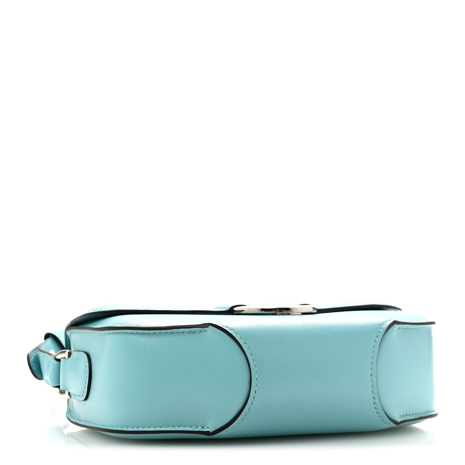 Hermès Veau Tadelakt Cherche Midi 18 Bleu Atoll