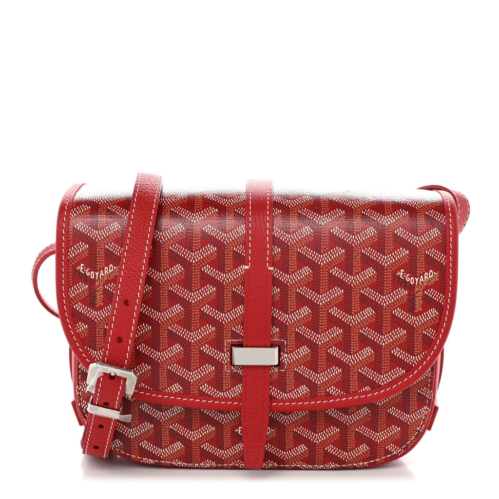 Goyard Belvedere II PM Messenger Bag Red