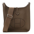 Hermès Taurillon Clemence Evelyne III Etoupe