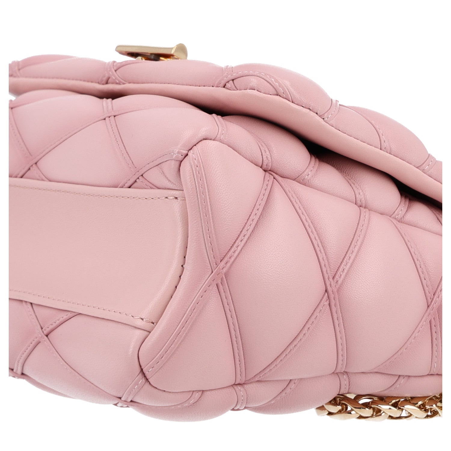 Louis Vuitton Lambskin Malletage Top Handle GO-14 MM Rosabella