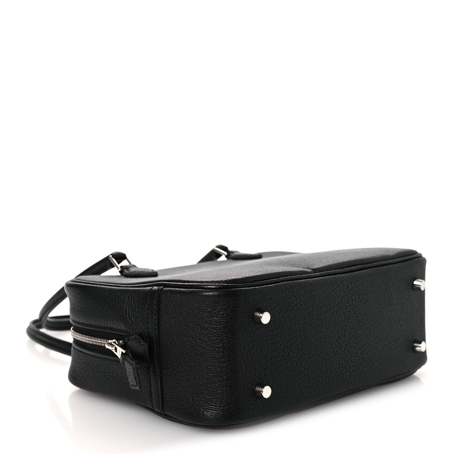 Hermès Chevre Mysore Mini Plume Black Black