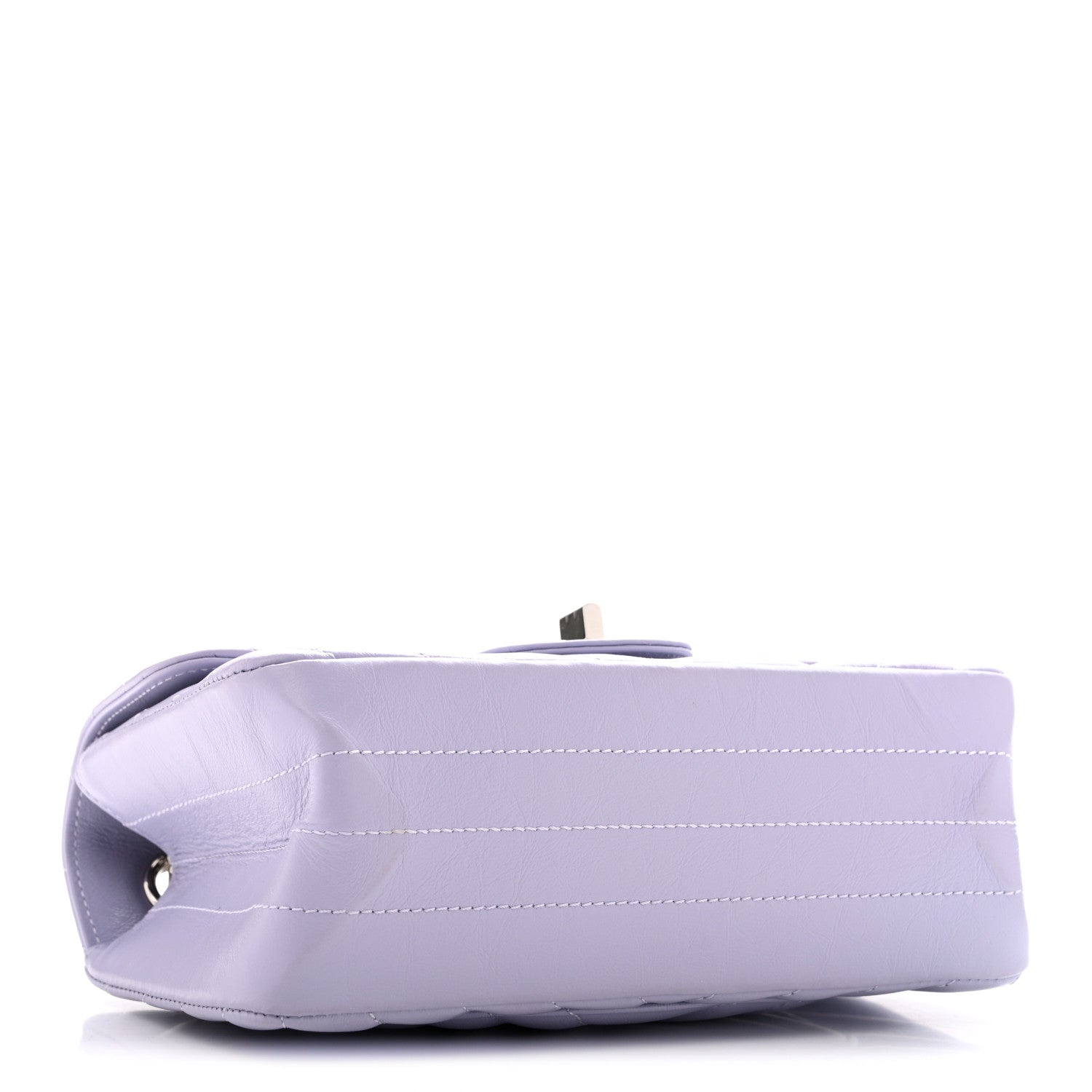 Chanel Aged Calfskin Chevron Quilted 2.55 Reissue Mini Flap Light Purple