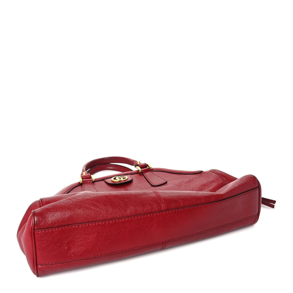 Gucci Piuma Lux Energy Medium Re(Belle) Top Handle Bag Romantic Cerise
