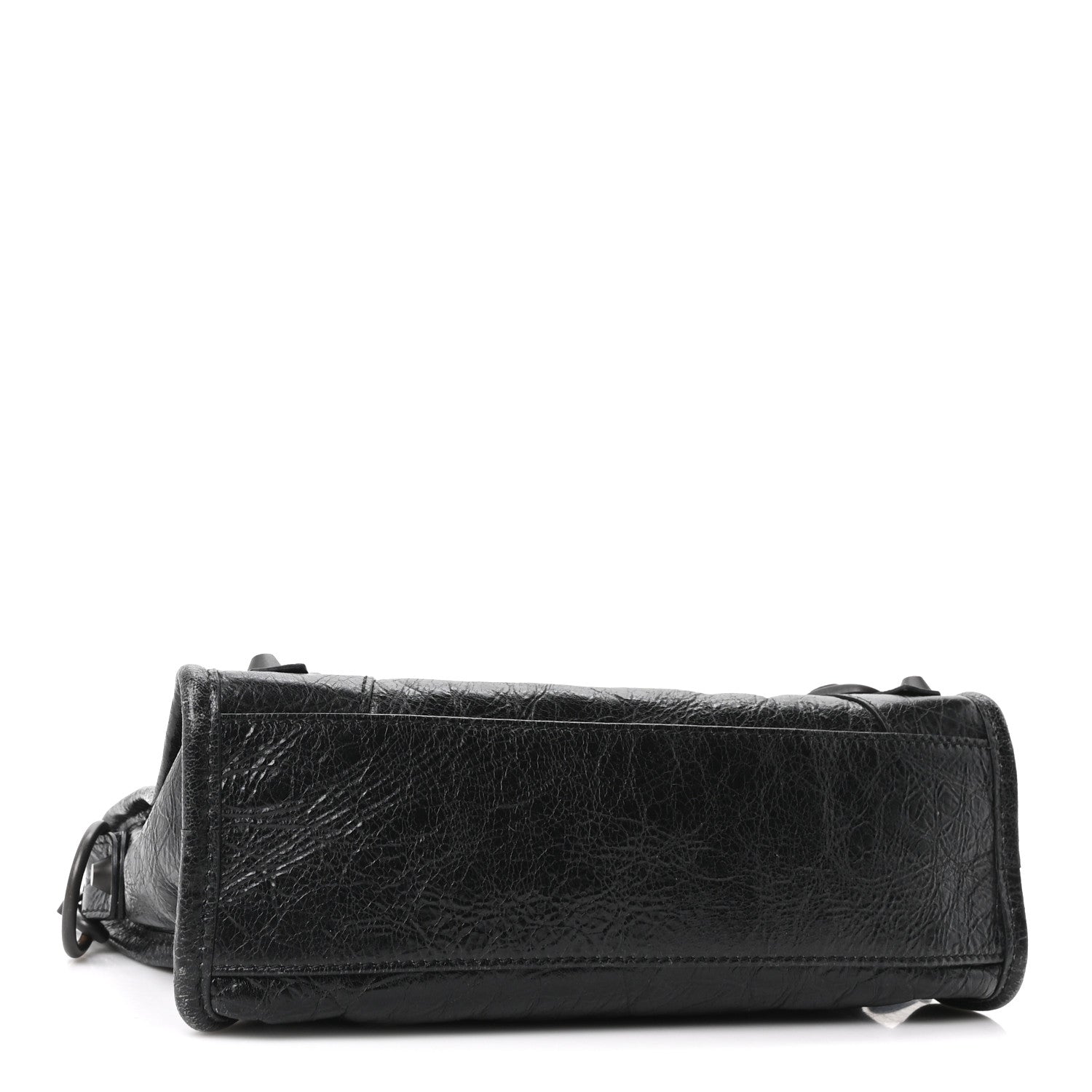 Balenciaga Agneau Arena Classic Hardware Le City Mini Black