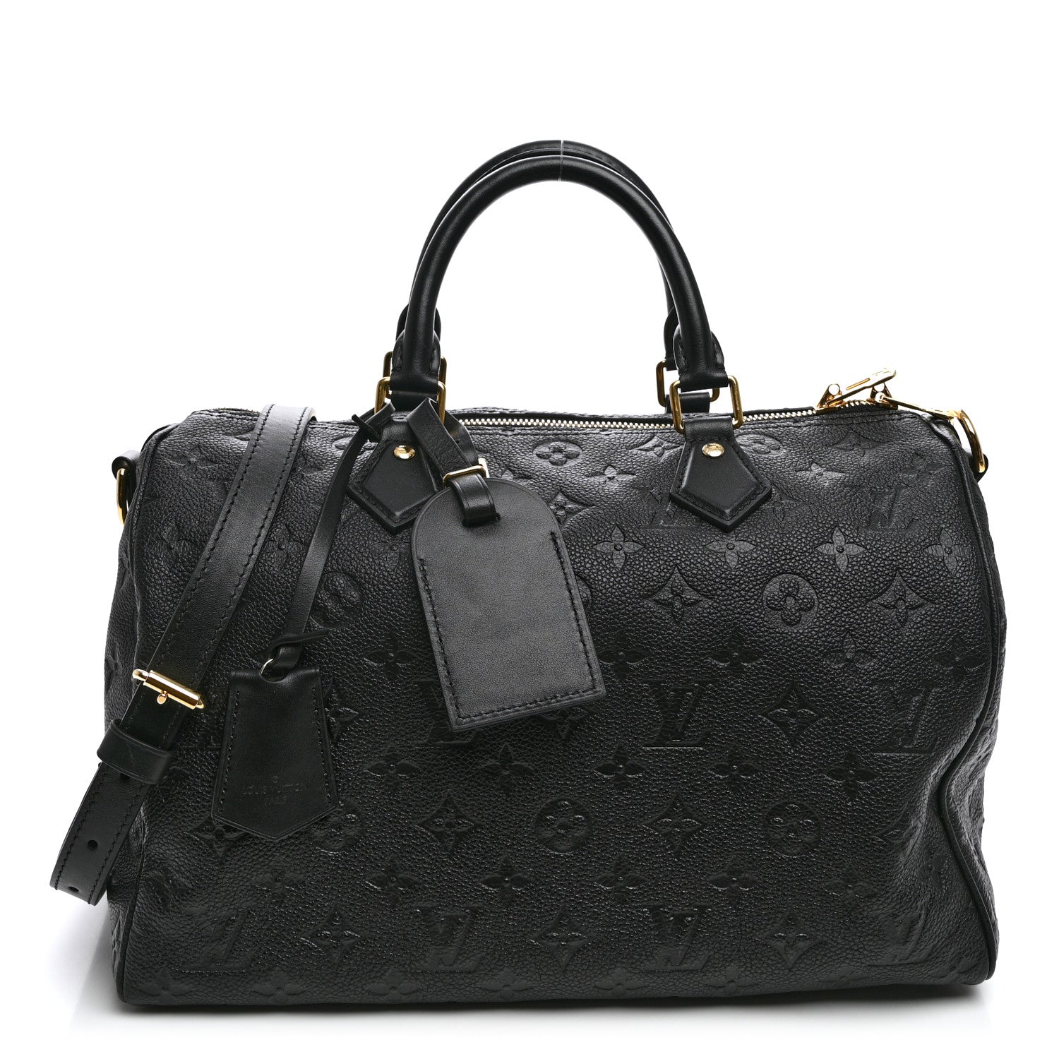 Louis Vuitton Empreinte Monogram Speedy Soft 30 Black